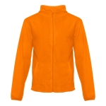 Casaco polar em poliester personalizável 260 g/m2 THC Helsinki cor cor-de-laranja