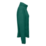 Casaco polar cintado para mulher em poliester 260 g/m2 THC Helsinki cor verde-escuro terceira vista