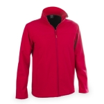 Casaco softshell impermeável e transpirável 300 g/m2 MKT Baidok cor vermelho