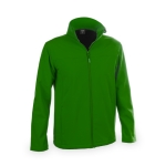 Casaco softshell impermeável e transpirável 300 g/m2 MKT Baidok cor verde primeira vista