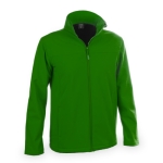 Casaco softshell impermeável e transpirável 300 g/m2 MKT Baidok cor verde primeira vista