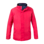 Parkas impermeáveis poliester, interior polar 200 g/m2 MKT Flogox cor vermelho primeira vista