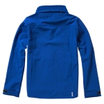 Casaco softshell impermeável e transpirável cor azul