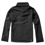 Casaco softshell impermeável e transpirável cor cinzento-escuro