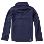 Casaco softshell impermeável e transpirável cor azul-marinho