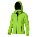 Casaco softshell poliester para mulher com capuz 300 g/m2 Elevate Life