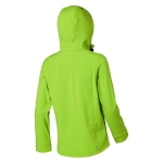 Casaco softshell poliester para mulher com capuz 300 g/m2 Elevate Life segunda vista traseira