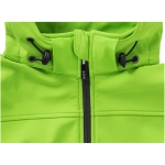 Casaco softshell poliester para mulher com capuz 300 g/m2 Elevate Life vista detalhe 2