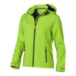 Casaco softshell poliester para mulher com capuz 300 g/m2 Elevate Life