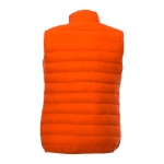 Colete térmico para senhora personalizável cor cor-de-laranja
