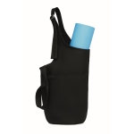 Conjunto de tapete de yoga e correia de exercício com bolsa Yoga cor preto segunda vista