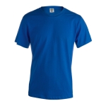 T-shirts básicas 100% algodão para estampar cor azul primeira vista