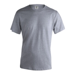 T-shirts básicas 100% algodão para estampar cor cinzento primeira vista