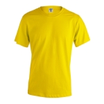 T-shirts básicas 100% algodão para estampar cor amarelo primeira vista