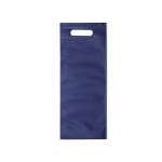 Saco resistente non-woven barato para garrafa de vinho de 75 cl Wine cor azul-marinho primeira vista