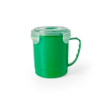 Lancheira em forma de caneca para líquidos 710ml Tupper Líquidos cor verde primeira vista