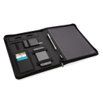 Portefólio com carregador, caderno e compartimentos A4 Pro Wireless cor preto segunda vista