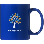 Caneca cerâmica em várias cores para brinde cor azul