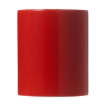 Caneca cerâmica em várias cores para brinde cor vermelho