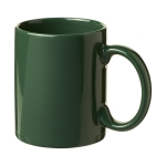 Caneca cerâmica em várias cores para brinde cor verde-escuro