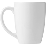 Caneca personalizada para merchandising cor branco vista traseira