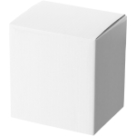 Caneca personalizada para merchandising cor branco vista com caixa