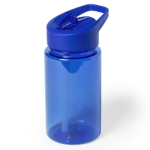 Garrafas sem BPA com bocal colorido para crianças 440ml Kids cor azul