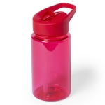 Garrafas sem BPA com bocal colorido para crianças 440ml Kids cor vermelho