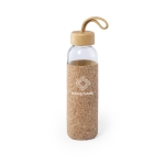 Garrafas de vidro com manga de cortiça e pega 500ml Crystal Cork cor transparente segunda vista