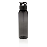 Garrafa de plástico sem BPA anti-vazamentos promocional 650ml Luxe cor preto