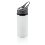 Garrafas de alumínio sem BPA com bocal 600ml Alu Sport XL cor branco