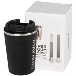 Copos térmicos personalizados de aço duradouros 360ml Avenue Pro cor preto terceira vista