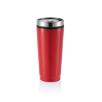 Copos térmicos personalizados de aço com interior de PP 350ml Spot cor vermelho