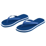 Chinelos com logo bicolor e tiras de nylon, tamanho 4244 Summer Camp cor azul