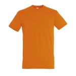 T-shirts promocionais de algodão em várias cores 150 g/m2 SOL'S Regent cor cor-de-laranja escuro