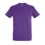 T-shirts promocionais de algodão em várias cores 150 g/m2 SOL'S Regent cor roxo