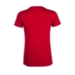 T-shirt barata de algodão em várias cores 150 g/m2 SOL'S Regent cor vermelho vista traseira