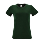 T-shirt barata de algodão em várias cores 150 g/m2 SOL'S Regent cor verde-escuro vista conjunto