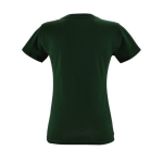 T-shirt barata de algodão em várias cores 150 g/m2 SOL'S Regent cor verde-escuro vista traseira