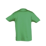 T-shirt para criança, algodão semi-penteado 150 g/m2 SOL'S Regent Kids cor verde vista traseira