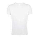 T-shirt com gola redonda para publicidade cor branco nona vista