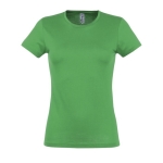 T-shirts para mulher em algodão semi-penteado 150 g/m2 SOL'S Miss cor verde oitava vista