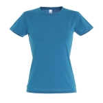 T-shirts para mulher em algodão semi-penteado 150 g/m2 SOL'S Miss