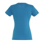 T-shirts para mulher em algodão semi-penteado 150 g/m2 SOL'S Miss vista traseira