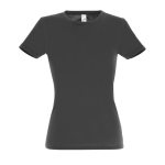 T-shirts para mulher em algodão semi-penteado 150 g/m2 SOL'S Miss oitava vista