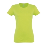 T-shirt para mulher em várias cores, algodão 190 g/m2 SOL'S Imperial cor verde-claro oitava vista