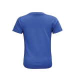 T-shirt para criança em algodão orgânico suave 150 g/m2 SOL'S Crusader cor azul real vista traseira