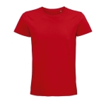 T-shirts sustentáveis com logo para oferecer cor vermelho quinta vista