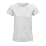 T-shirt eco de mulher em materiais orgânicos