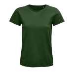 T-shirt eco de mulher em materiais orgânicos vista conjunto